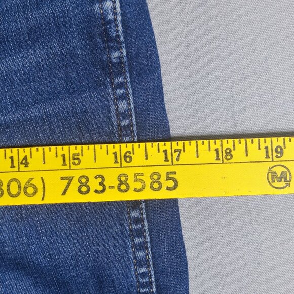 Madewell jeans women's size 26 ink blue colour 10" High-rise Skinny Stretch - Picture 13 of 16